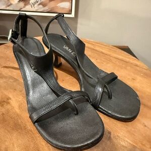 VanEli Black Strappy Heels Women’s Size 4